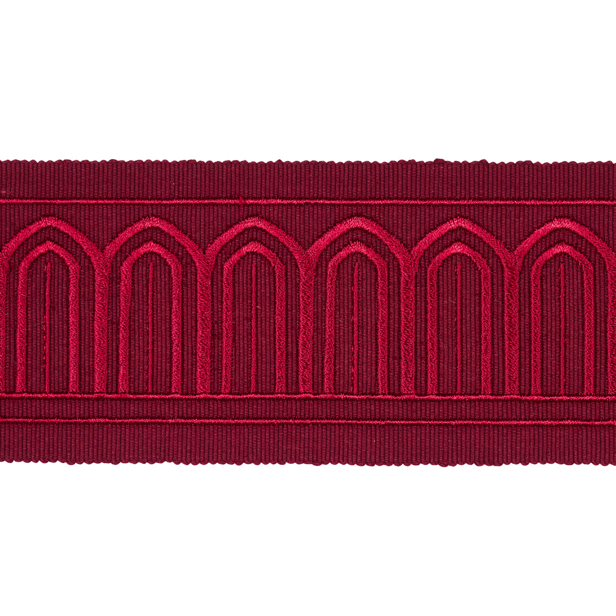 Schumacher | Arches Embroidered Tape Medium fabric - 70769
