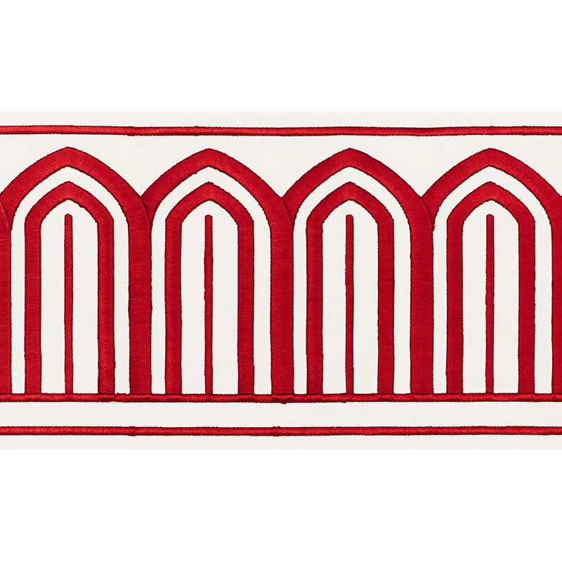 Schumacher | Arches Embroidered Tape Wide fabric - 70771
