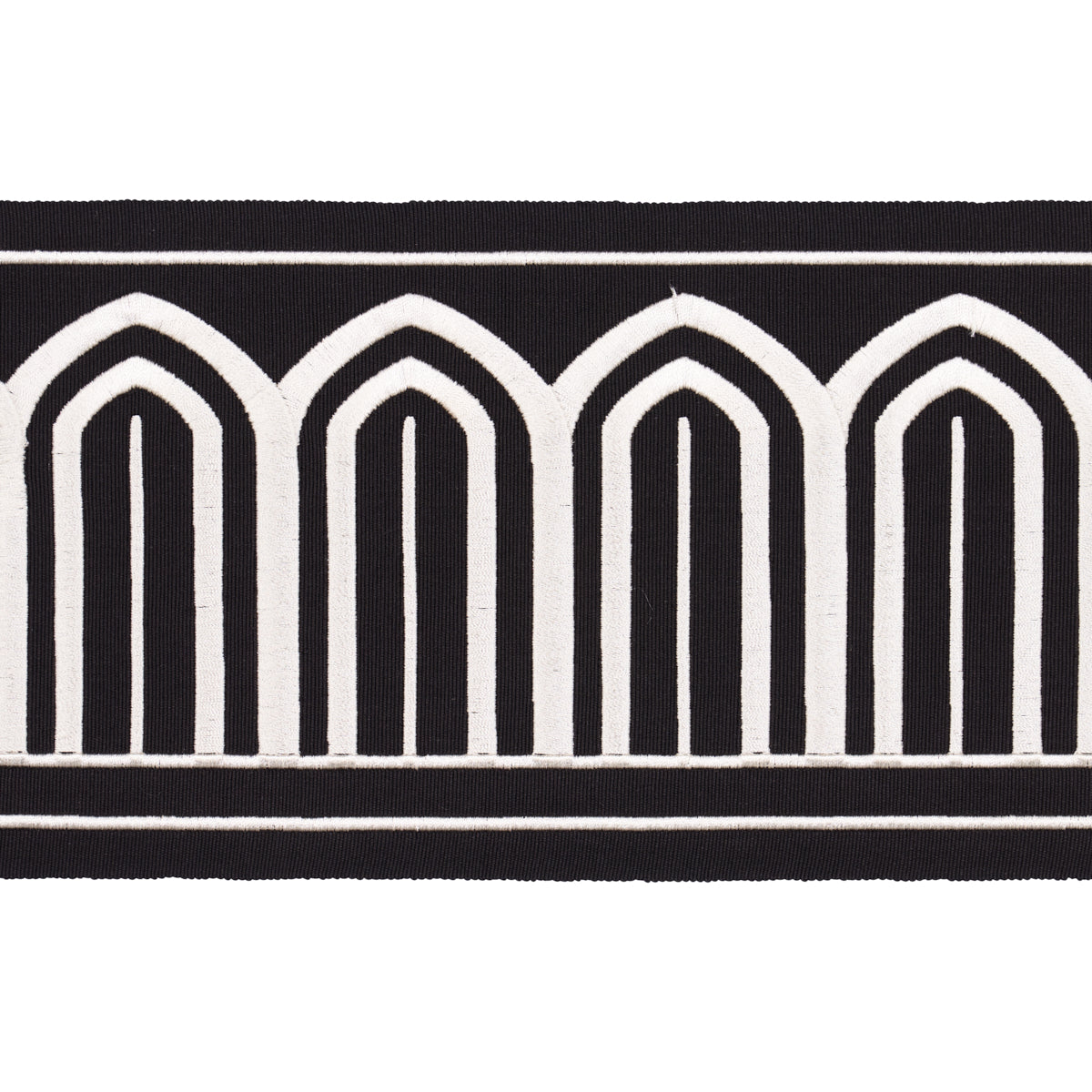 Schumacher | Arches Embroidered Tape Wide fabric - 70777