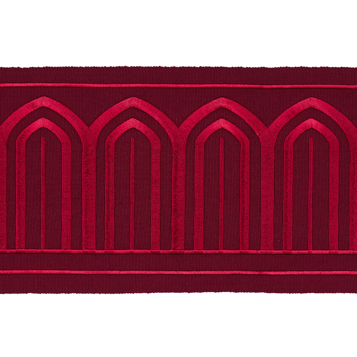 Schumacher | Arches Embroidered Tape Wide fabric - 70778