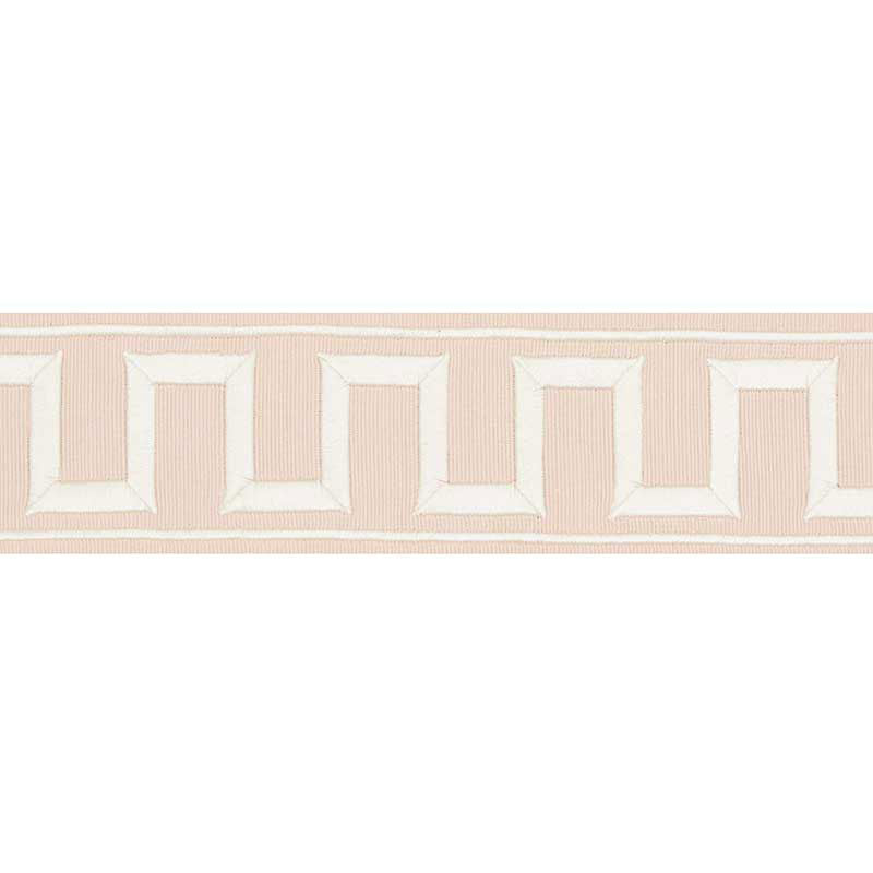 Schumacher | Greek Key Embroidered Tape fabric - 70800