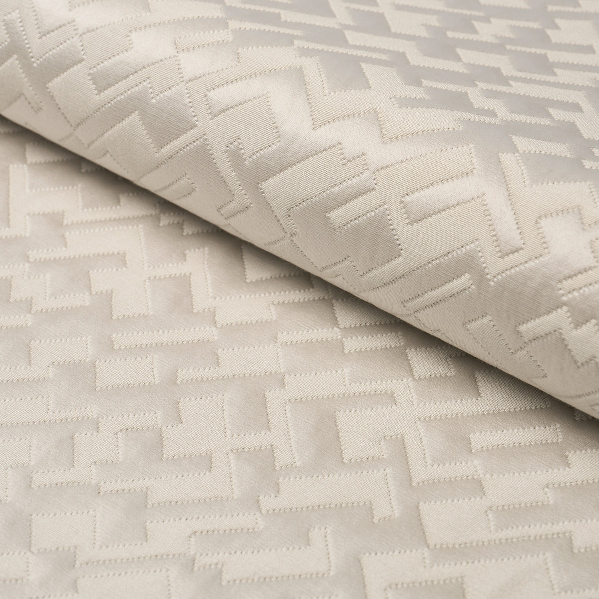 Schumacher | Salon Matelassé Satin fabric - 71191