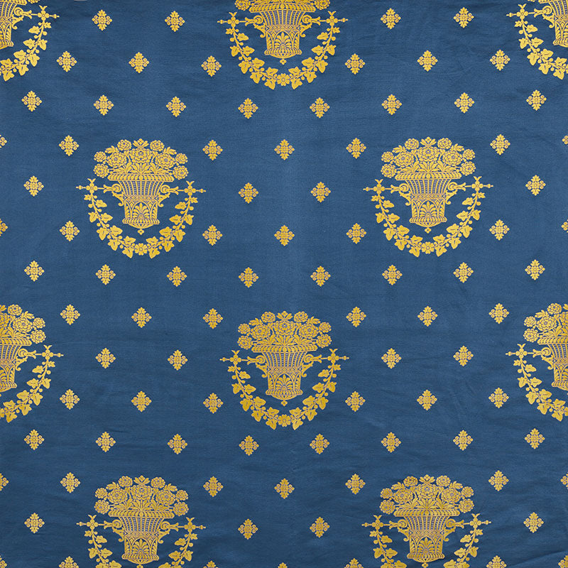 Schumacher | Blue Room Lampas fabric - 71700