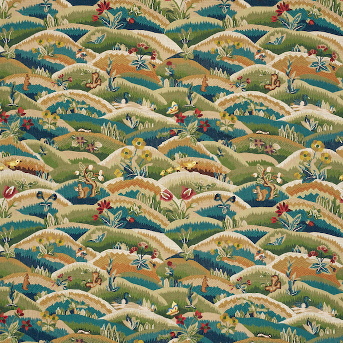 Schumacher | Gerry Embroidery fabric - 72450