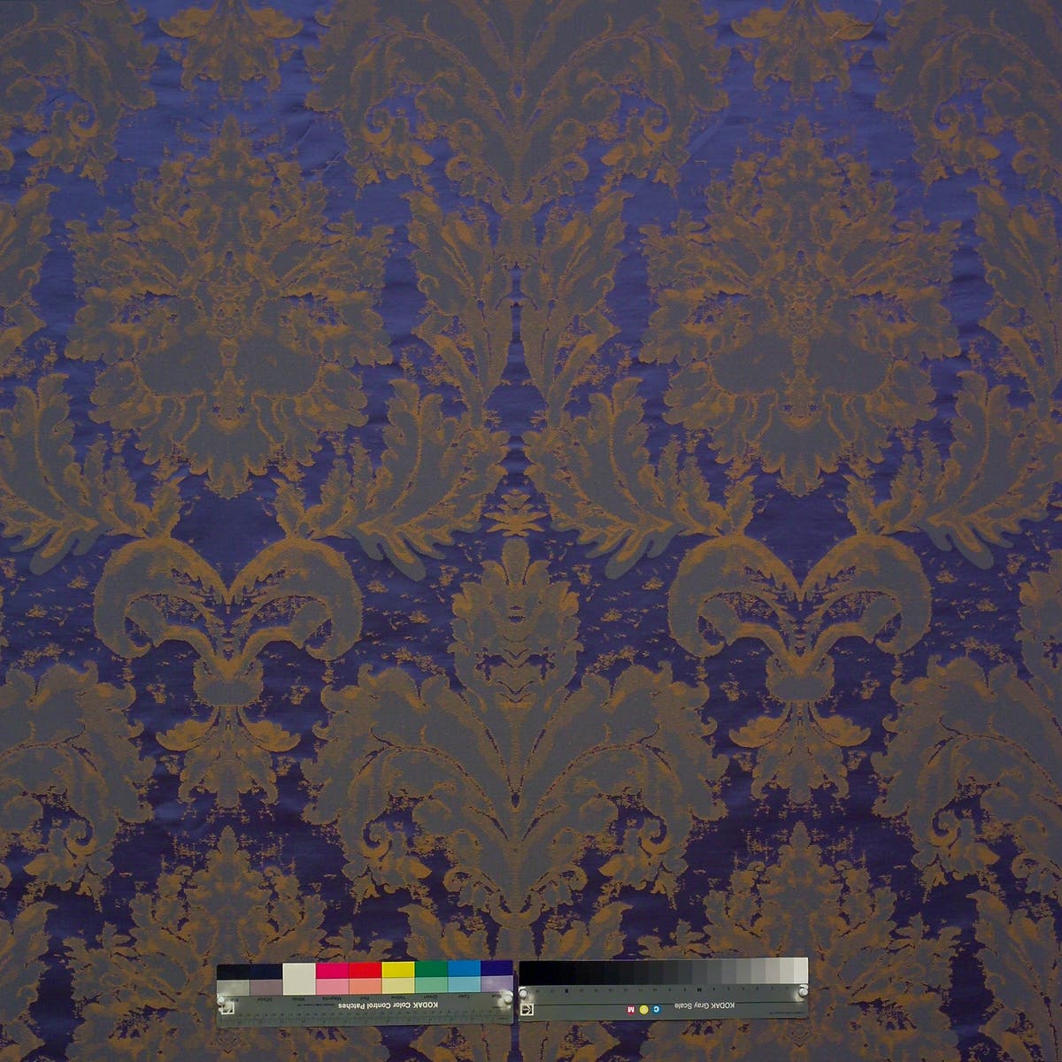 Rubelli Mocenigo fabric - Bleu royal