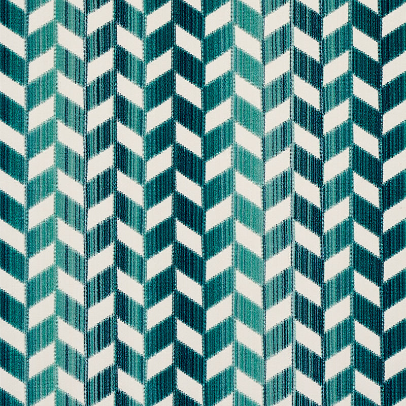Schumacher | Chevron Strié Velvet fabric - 72813