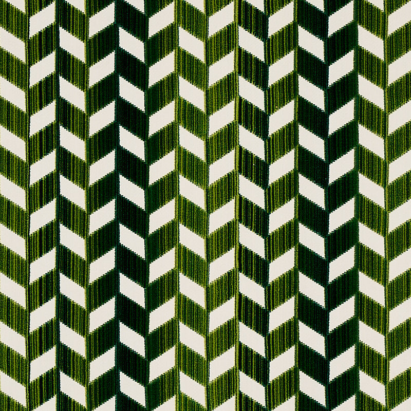 Schumacher | Chevron Strié Velvet fabric - 72814