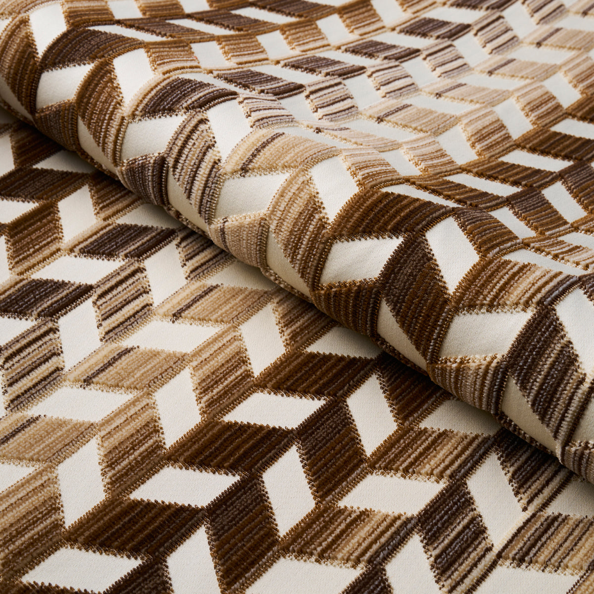 Schumacher | Chevron Strié Velvet fabric - 72816