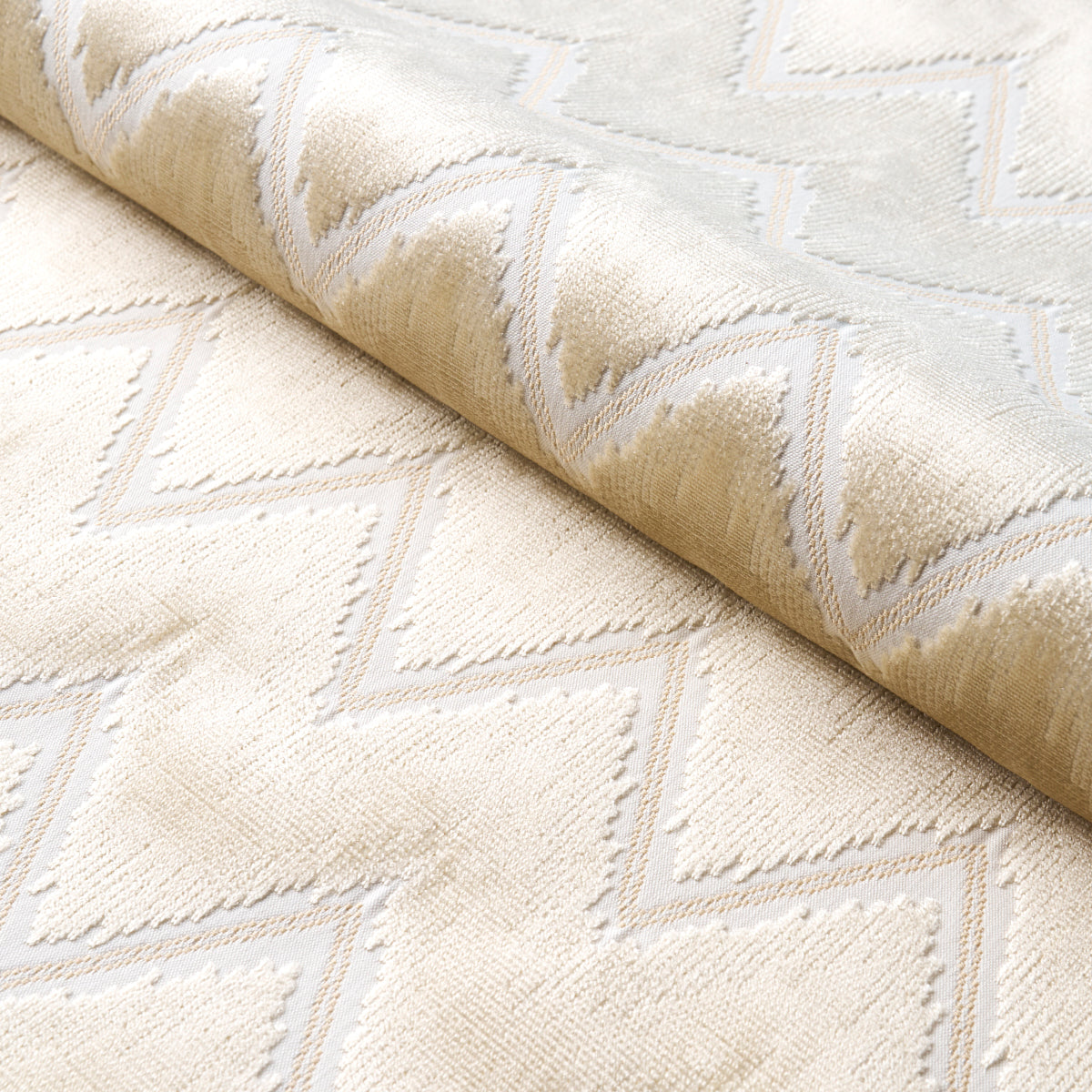 Schumacher | Chevron Velvet fabric - 72844