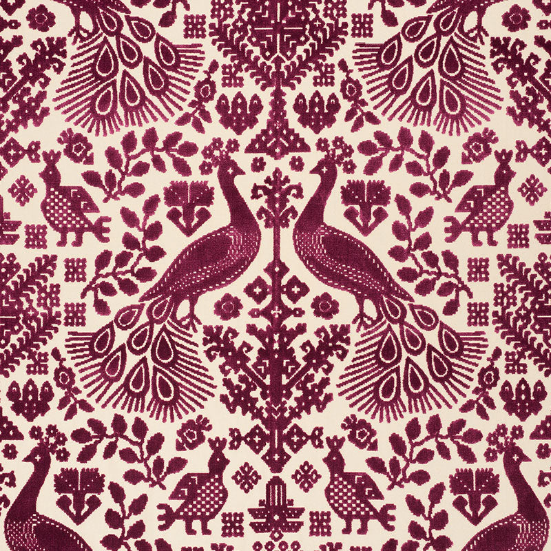 Schumacher | Pavone Velvet fabric - 72972