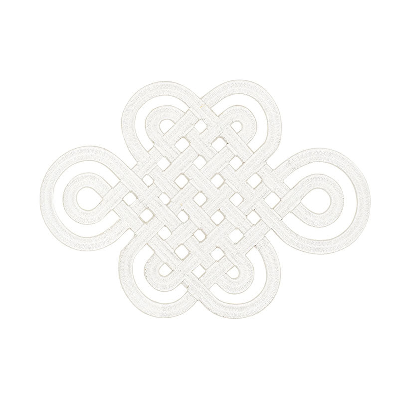 Schumacher | Good Luck Knot Appliqué fabric - 73050