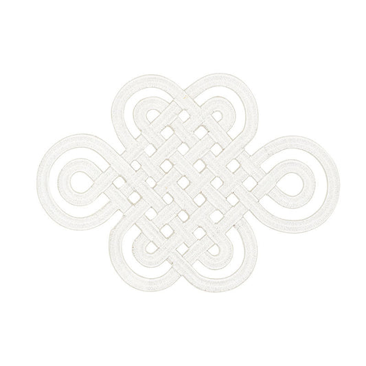 Schumacher | Good Luck Knot Appliqué fabric - 73050