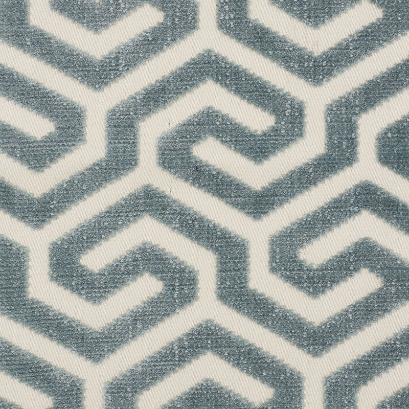 Schumacher | Ming Fret Velvet fabric - 73100
