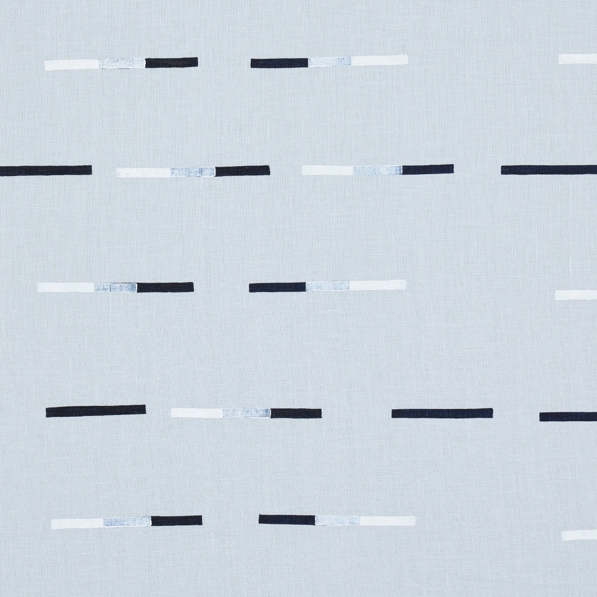 Schumacher | Overlapping Dashes Hand-Block Print fabric - 74032