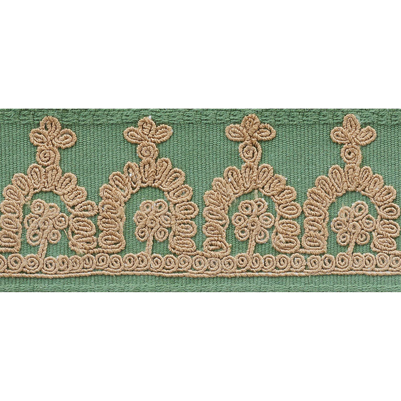 Schumacher | Noelia Embroidered Tape fabric - 74151