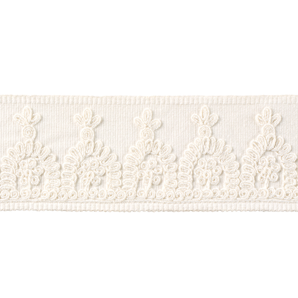 Schumacher | Noelia Embroidered Tape fabric - 74158