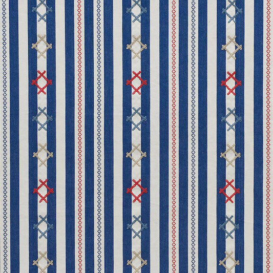 Schumacher | Rhodes Stripe fabric - 74460