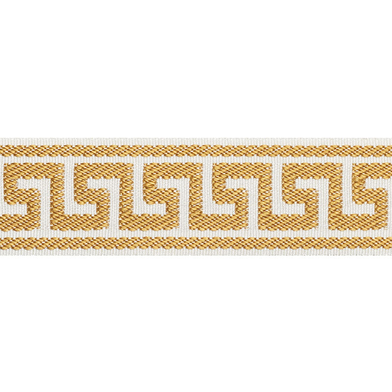 Schumacher | Etienne Silk Greek Key Narrow fabric - 74683