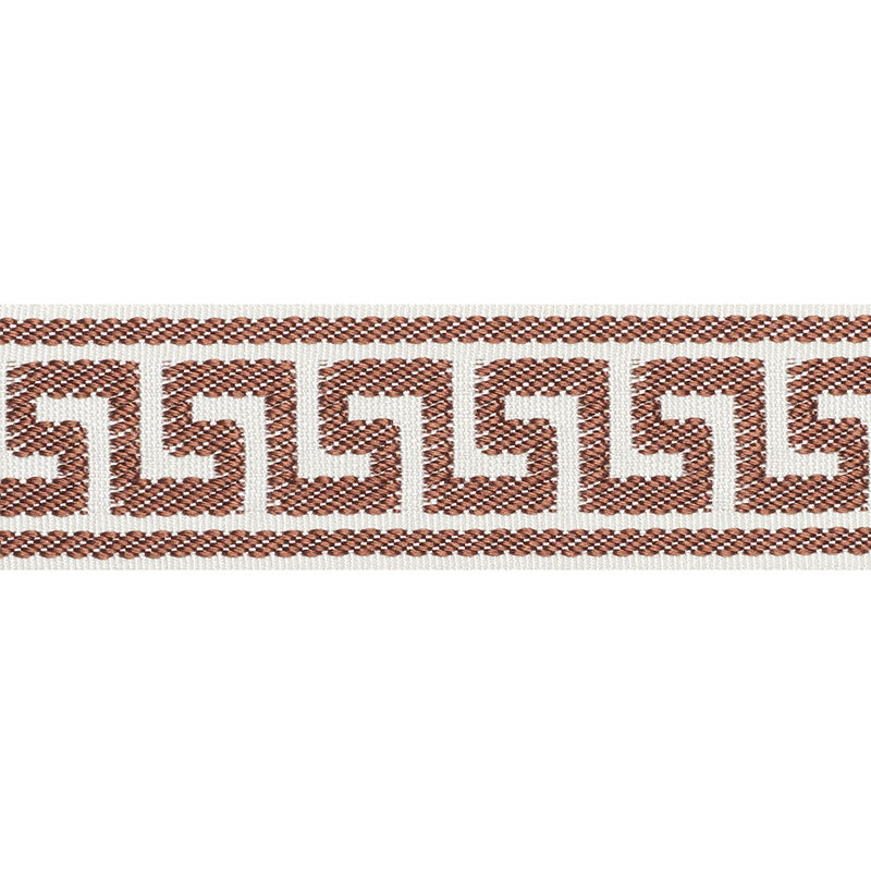 Schumacher | Etienne Silk Greek Key Narrow fabric - 74684