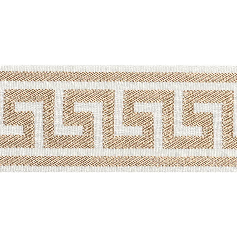Schumacher | Etienne Silk Greek Key Wide fabric - 74702