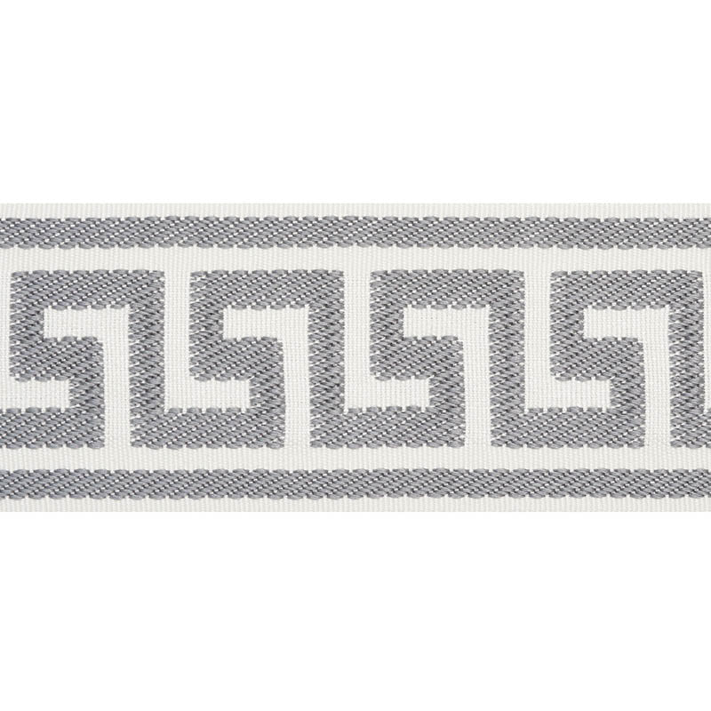 Schumacher | Etienne Silk Greek Key Wide fabric - 74708
