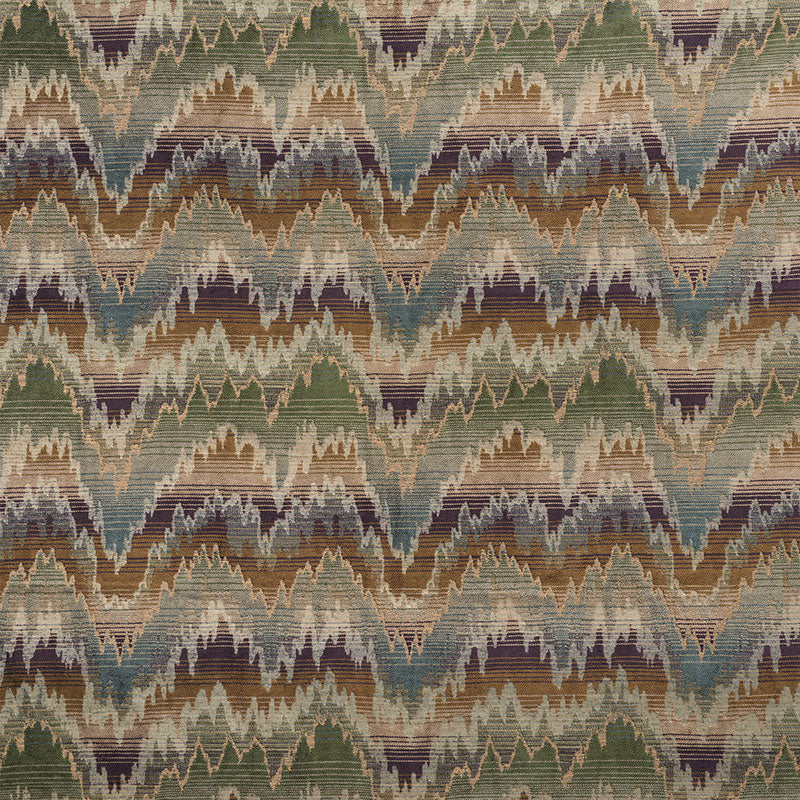 Schumacher | Carpenter Flamestitch fabric - 75170