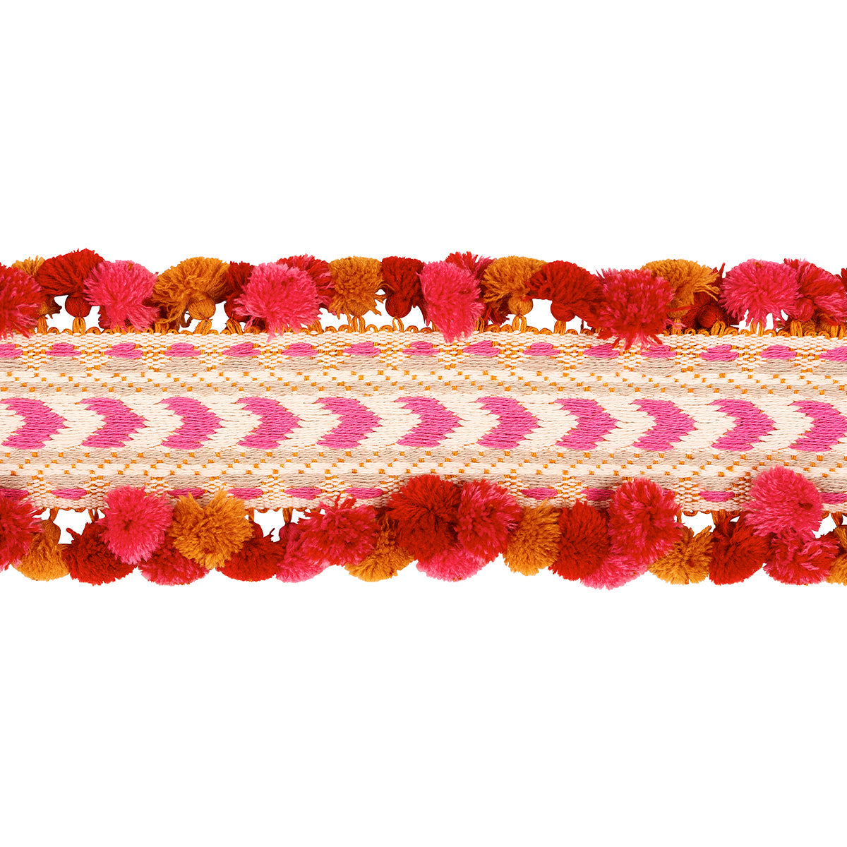 Schumacher | Maracana Pom Tape fabric - 75654
