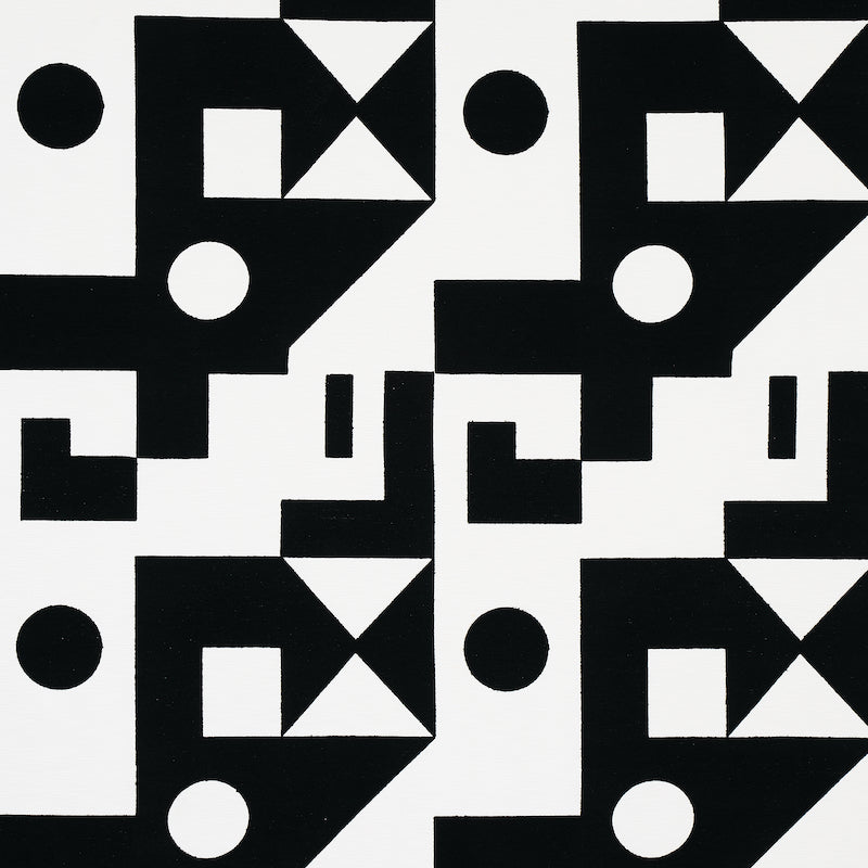 Schumacher | Binary Embroidery fabric - 75690