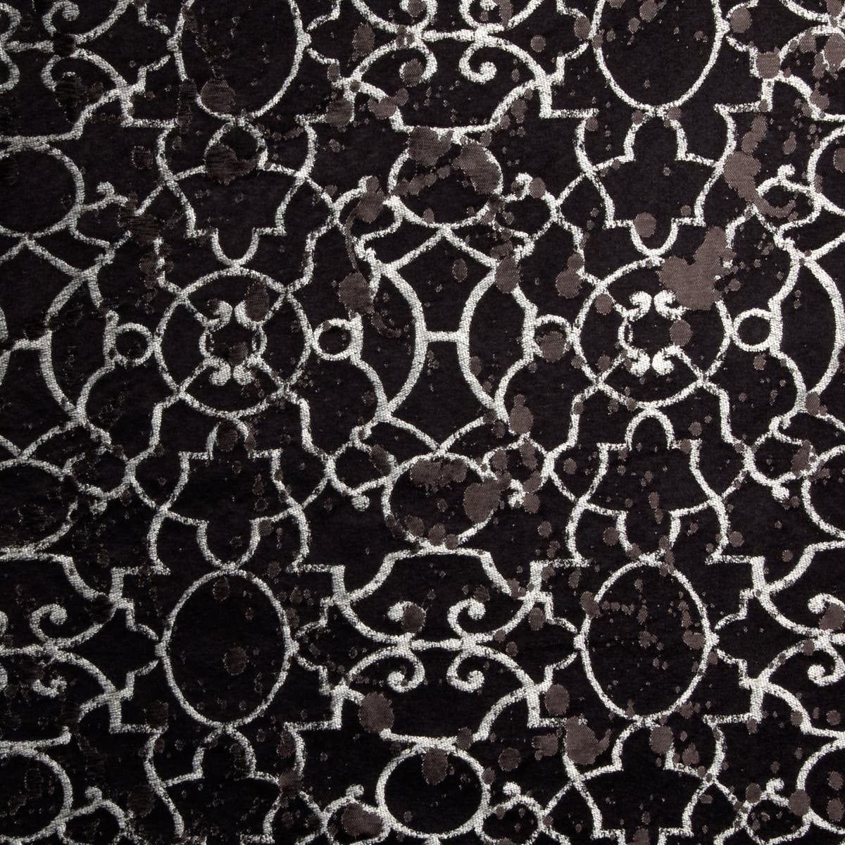 Rubelli Morosini fabric - Nero