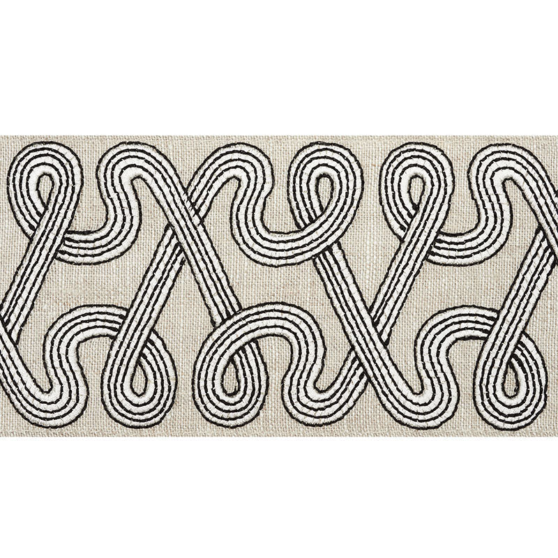 Schumacher | Freeform Embroidered Tape fabric - 76732