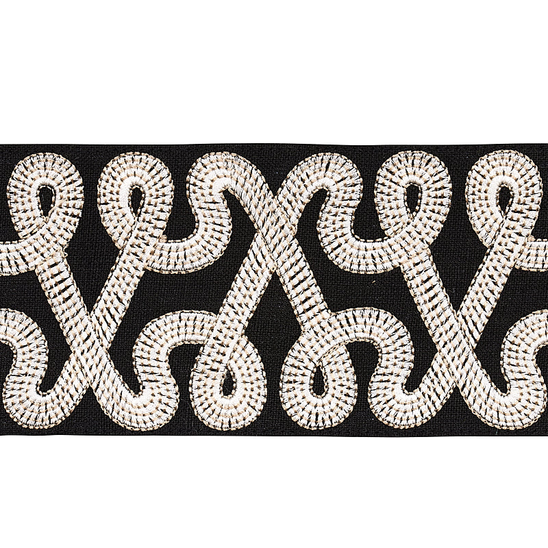 Schumacher | Freeform Embroidered Tape fabric - 76733