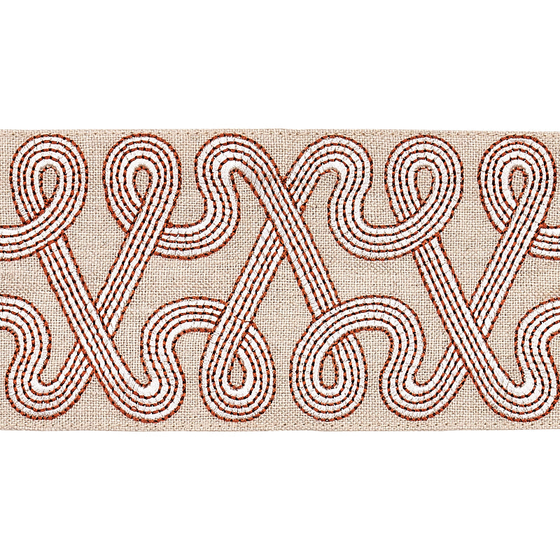 Schumacher | Freeform Embroidered Tape fabric - 76734