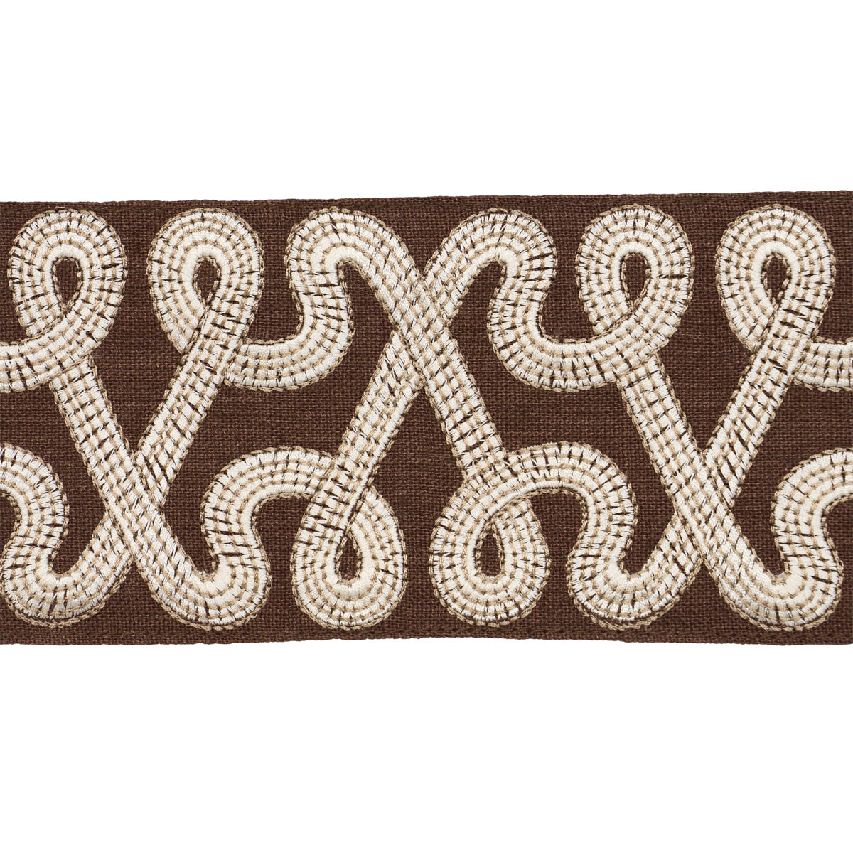 Schumacher | Freeform Embroidered Tape fabric - 76736
