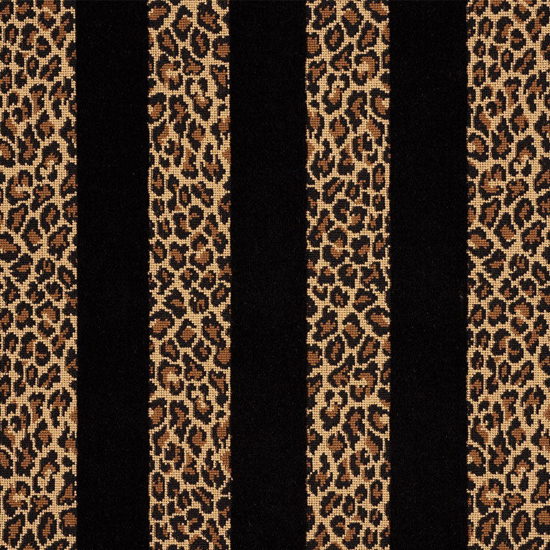 Schumacher | Guepard Stripe Velvet fabric - 77142
