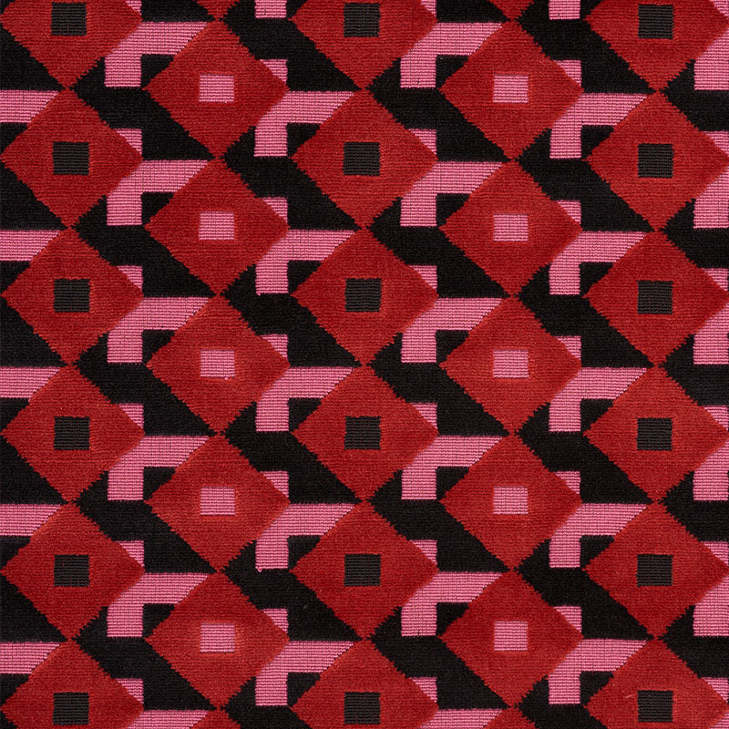 Schumacher | Dazzle Ship Velvet fabric - 77240