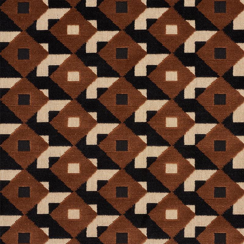 Schumacher | Dazzle Ship Velvet fabric - 77242
