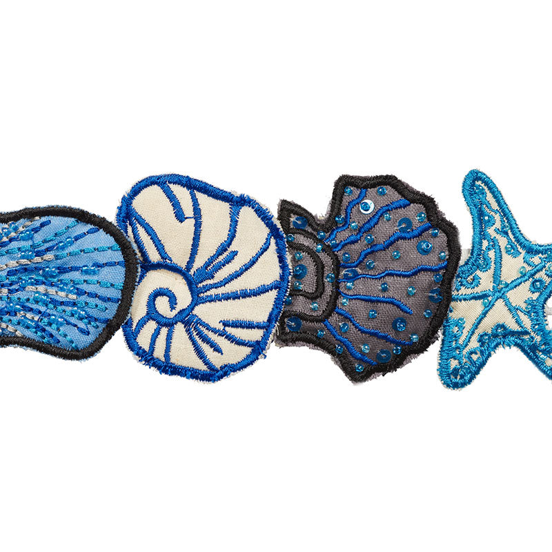 Schumacher | Sea Treasures Tape fabric - 77260