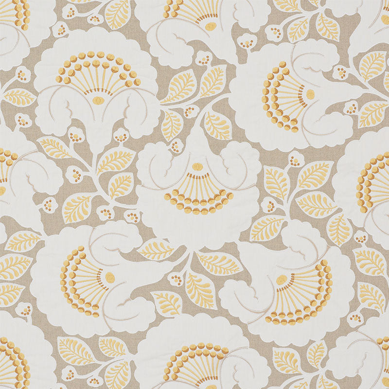 Schumacher | Jackie Appliqué Embroidery fabric - 77300