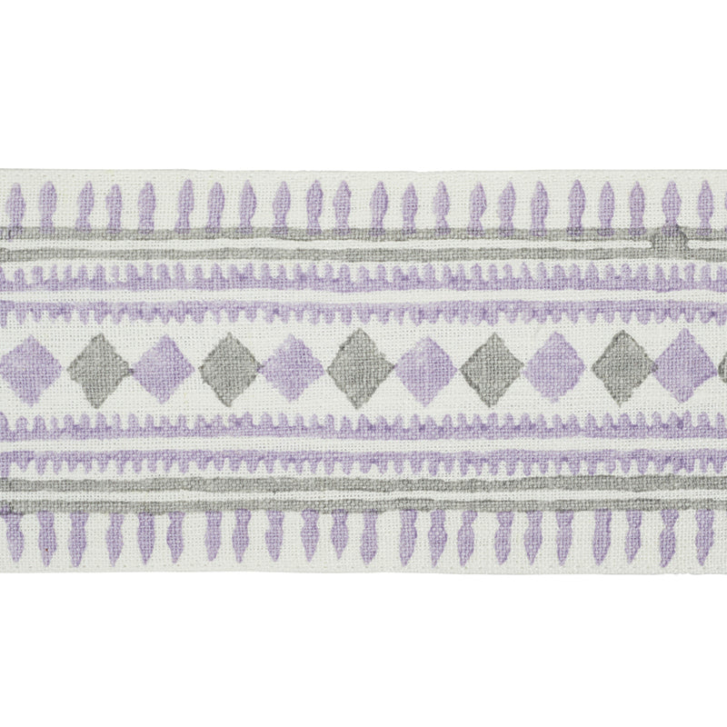 Schumacher | Toula Hand Blocked Linen Tape fabric - 77332