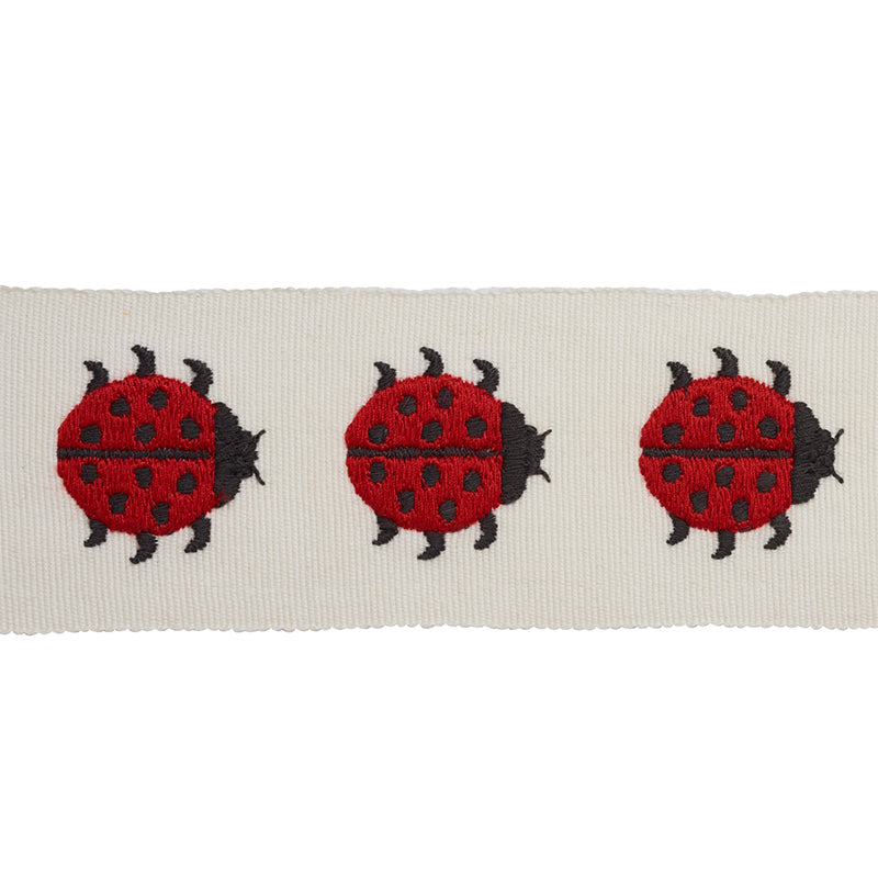 Schumacher | Ladybird Tape fabric - 77390
