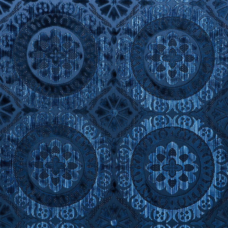 Schumacher | Suzani Strie Velvet fabric - 77640