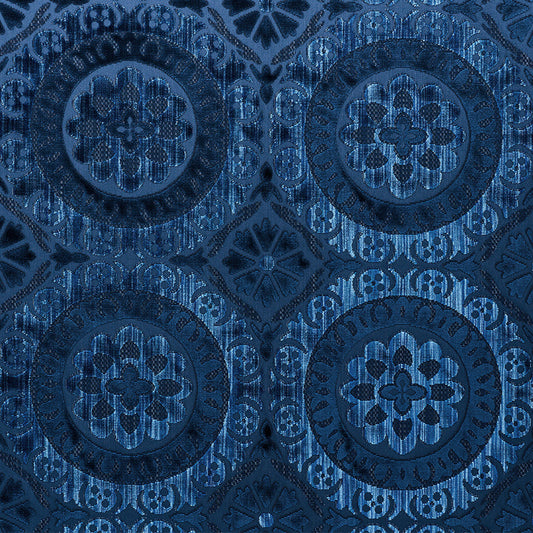 Schumacher | Suzani Strie Velvet fabric - 77640