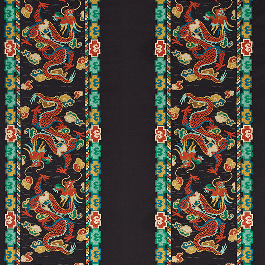 Schumacher | Lotan Dragon Embroidery fabric - 78090