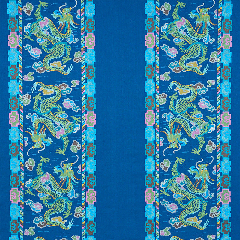 Schumacher | Lotan Dragon Embroidery fabric - 78091