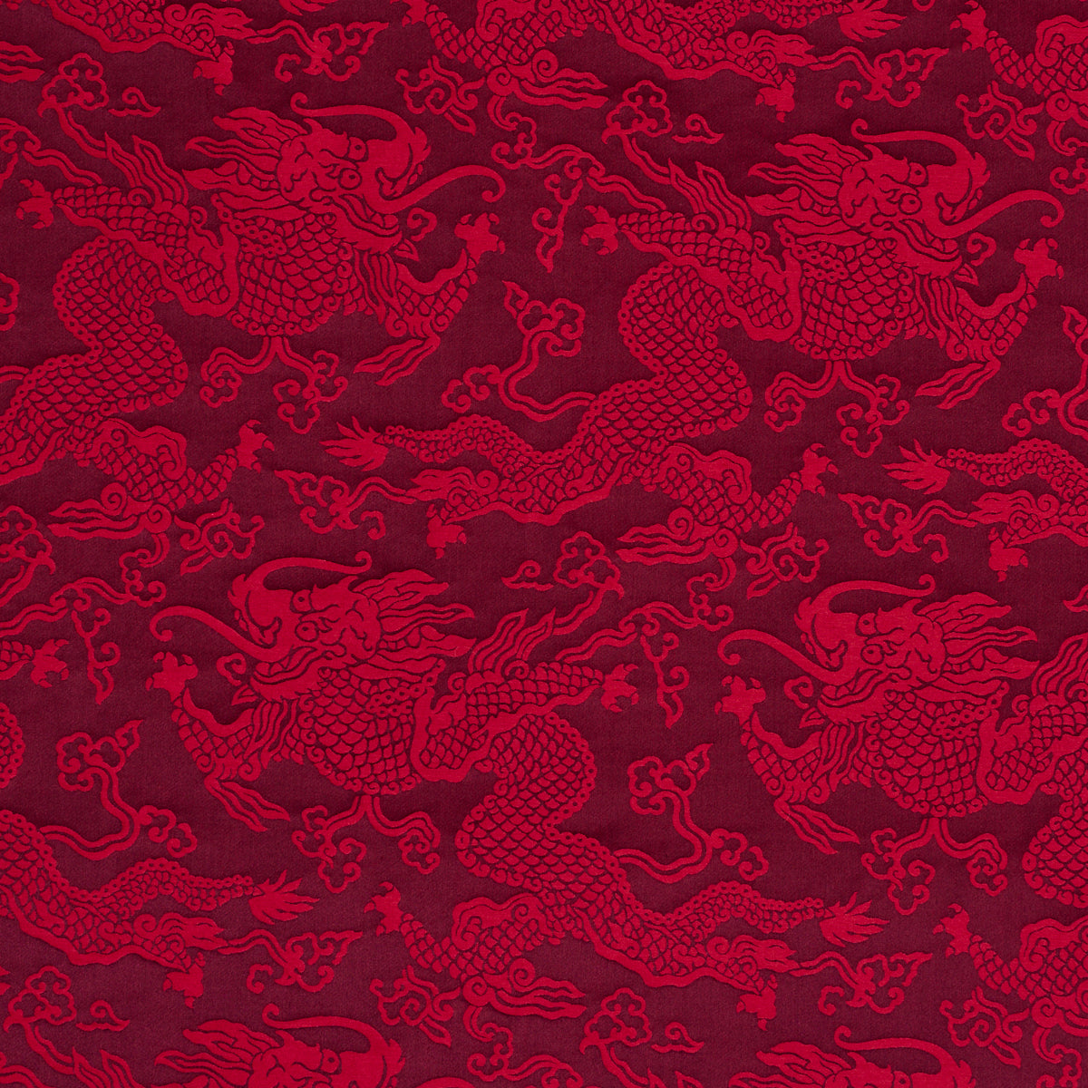 Schumacher | Ruan Dragon Damask fabric - 78101