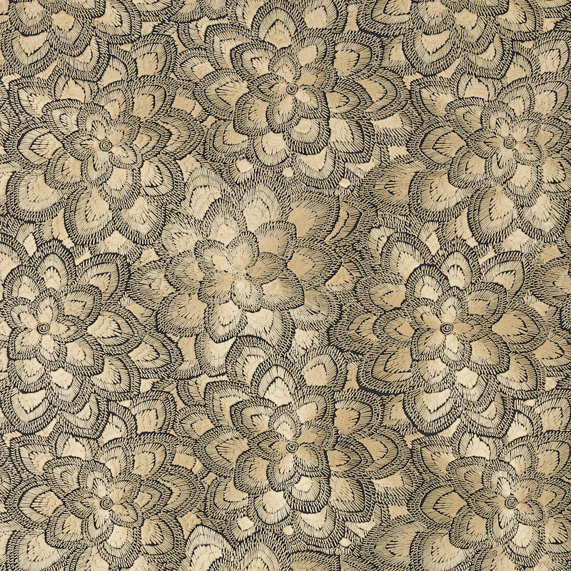 Schumacher | Lotus Embroidery fabric - 78340