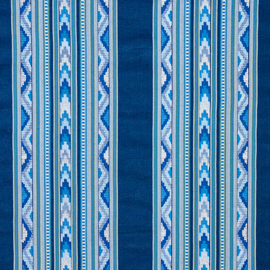 Schumacher | Zarzuela Stripe Embroidery fabric - 78390