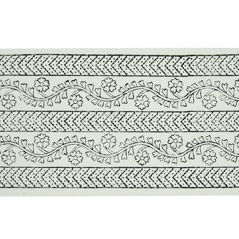 Schumacher | Arbela Hand Blocked Tape fabric - 78440