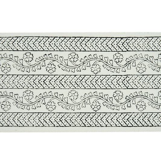 Schumacher | Arbela Hand Blocked Tape fabric - 78440