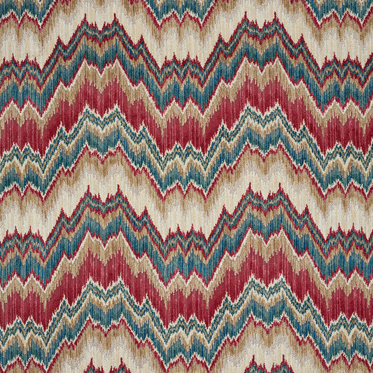 Schumacher | Bezique Flamestitch Velvet fabric - 78790
